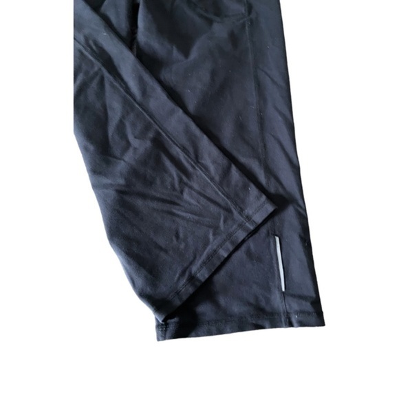 ATHLETA ‎ Power Kick Wide Leg Capris Leggings Black Size Small - Picture 5 of 11